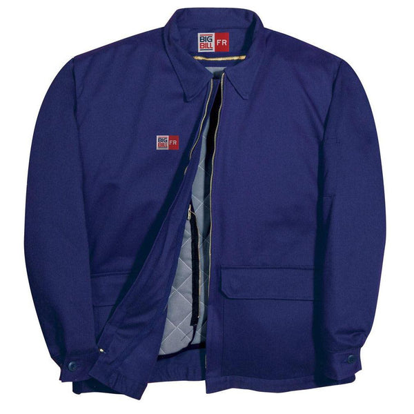 Big Bill FR CL348US9-BLR Royal Blue Work Jacket – Fire Retardant Shirts.com