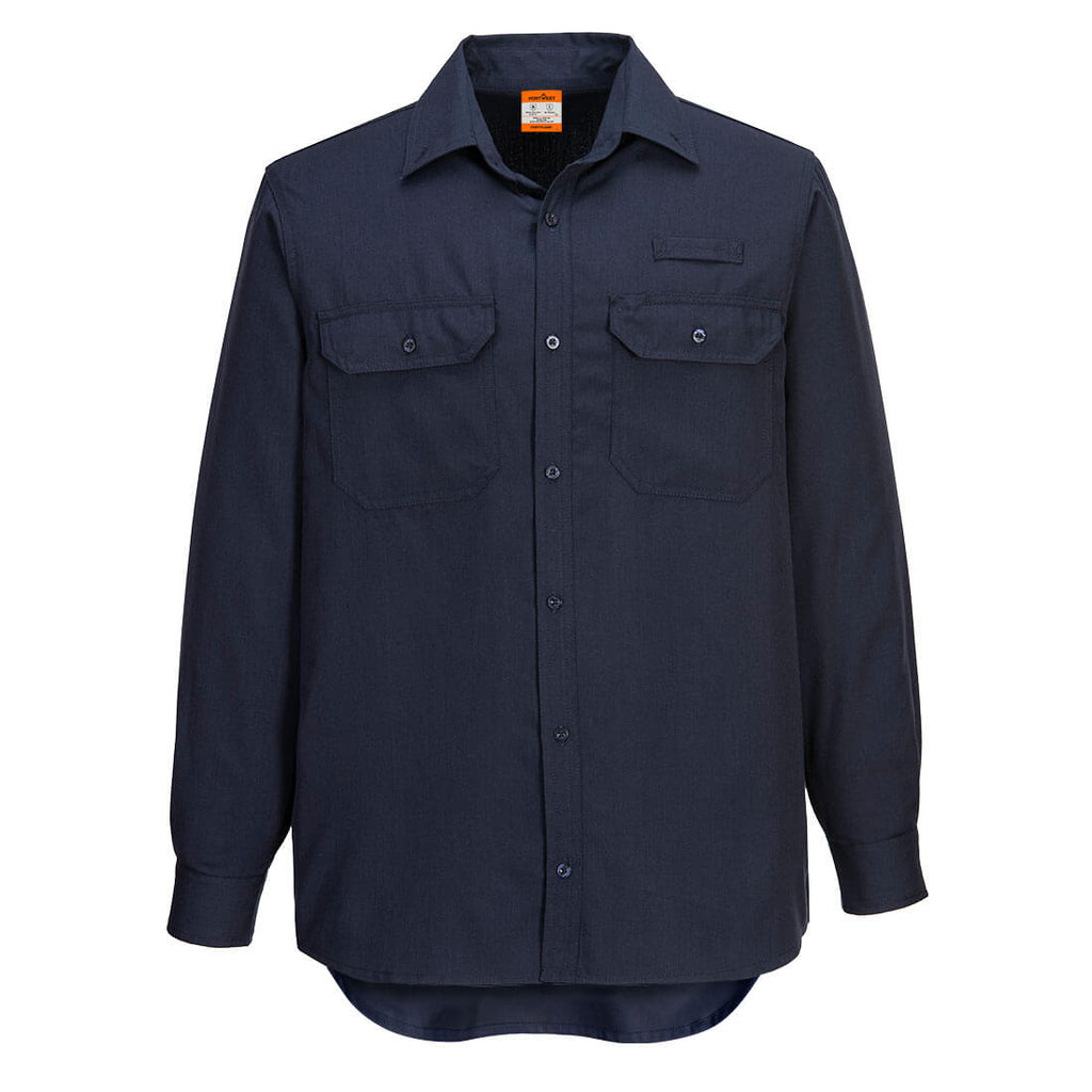 Portwest FR FR705 - Vented FR Shirt Navy