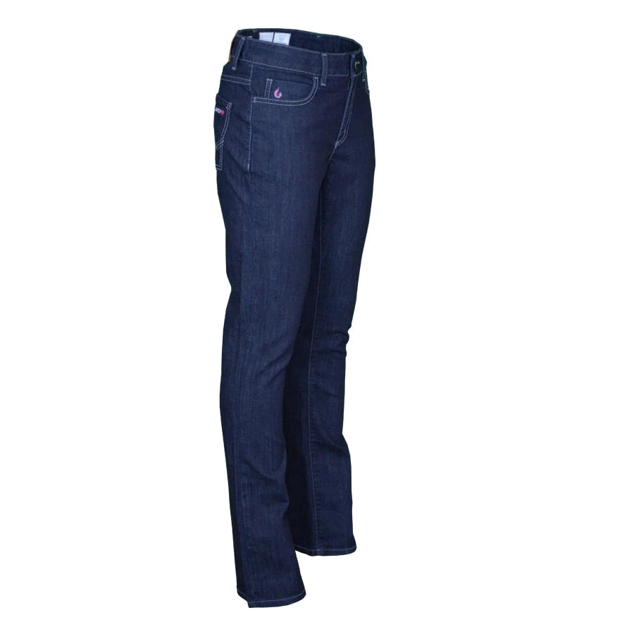 LAPCO FR L-PFRSD11M Indigo Denim 11oz. Ladies FR Comfort Stretch