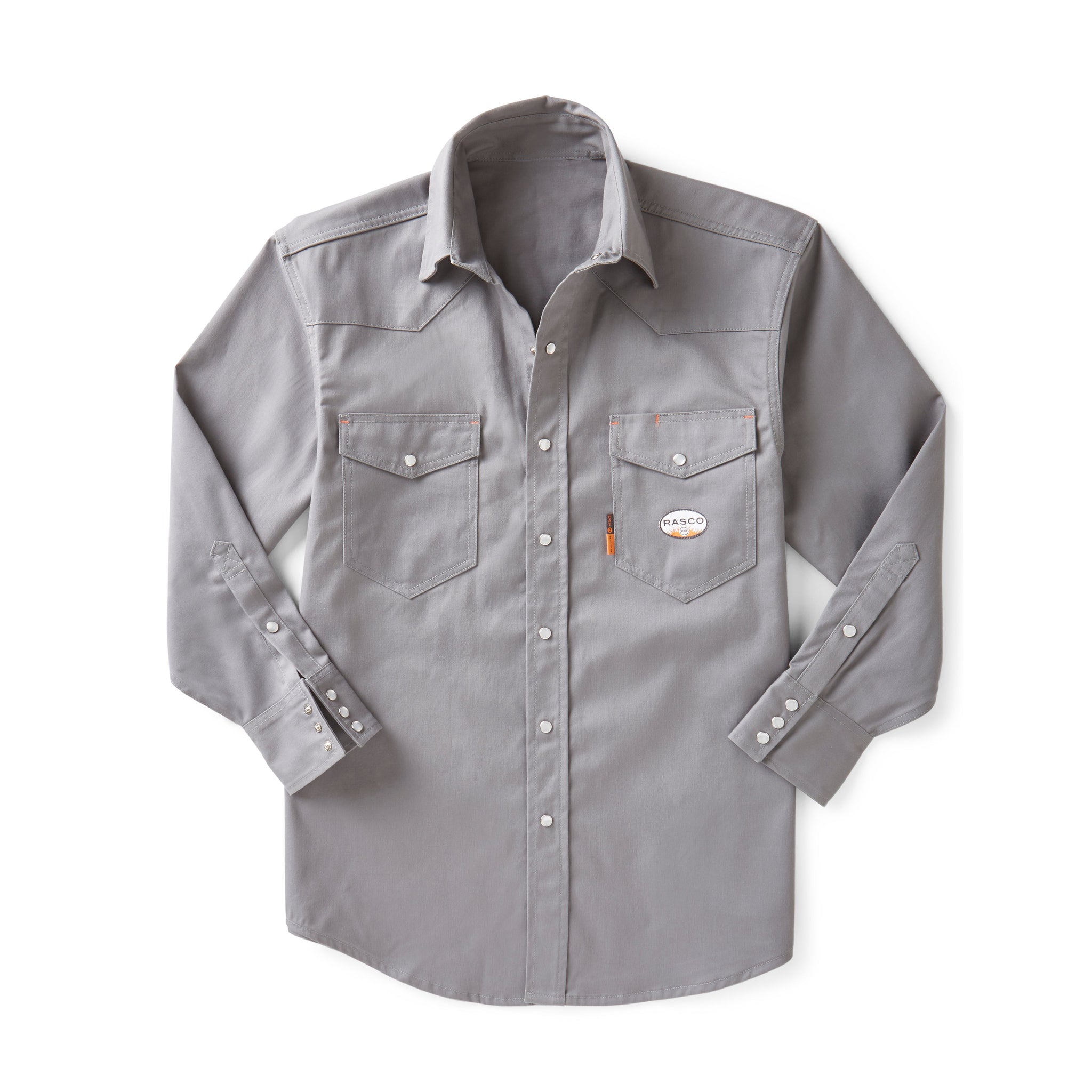 Rasco FR FR1003GY Gray Lightweight Work Shirt Fire Retardant Shirts